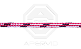 APERVID109PE-STANDARD – universal double braided rope,  diameter 9 mm, max. breaking load 40 kN